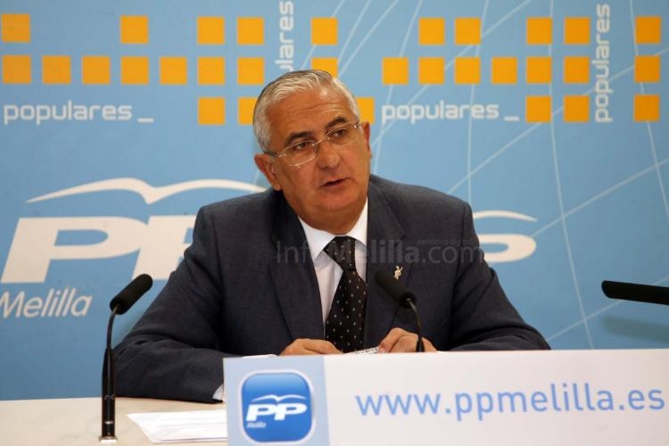 Antonio Gutiérrez, diputado por Melilla