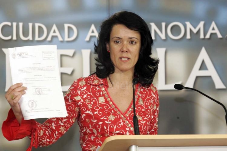 María Antonia Garbín, consejera de Bienestar Social