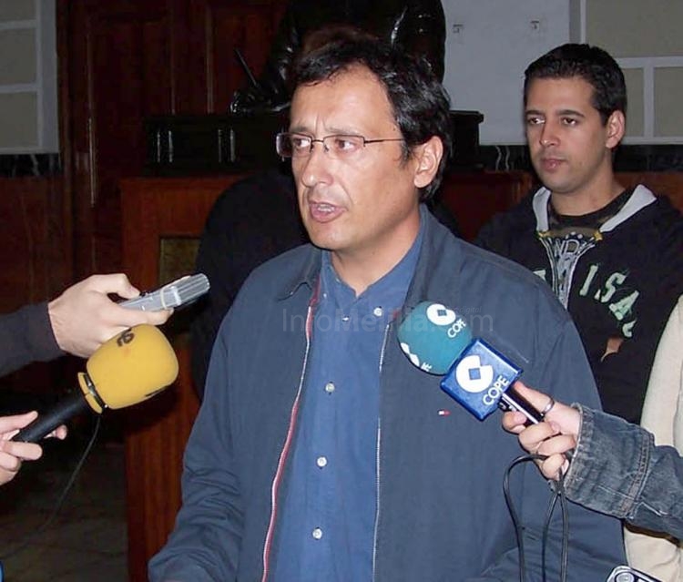 Dionisio Muñoz, secretario general y portavoz del PSOE