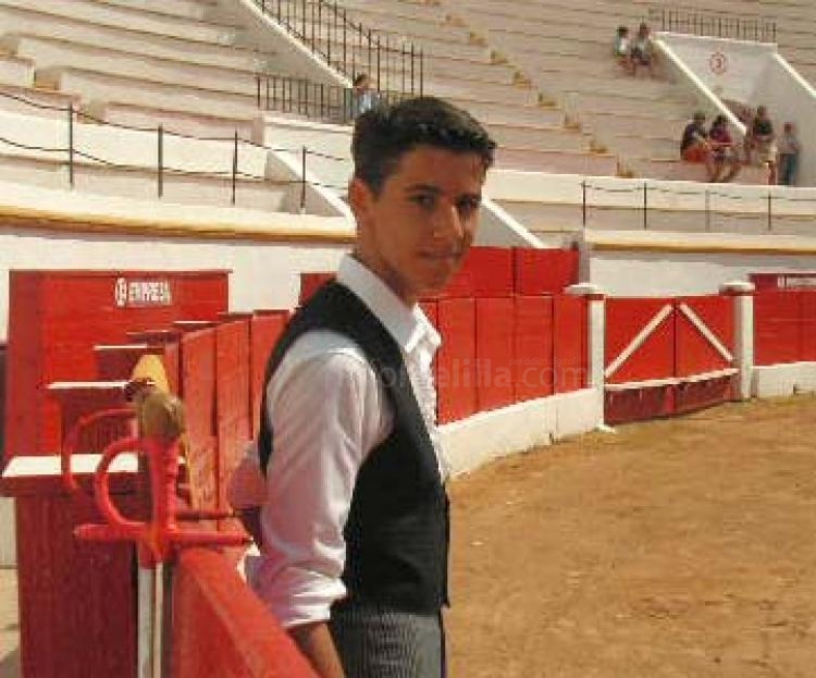 Adolfo Ramos, en la Mezquita del Toreo.