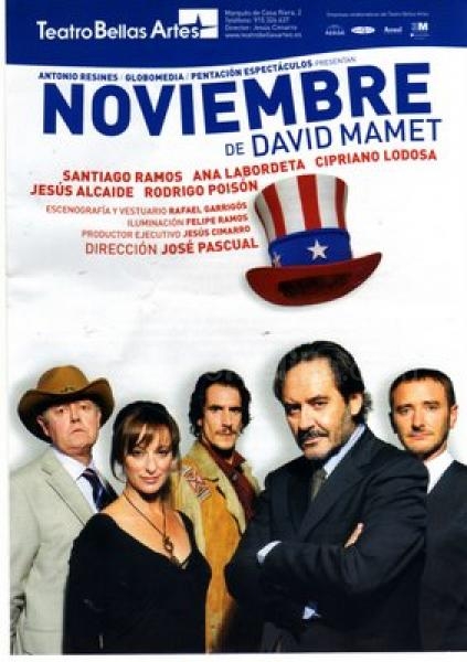 La divertida comedia 'Noviembre' de David Mamet llega a Melilla el próximo mes de mayo