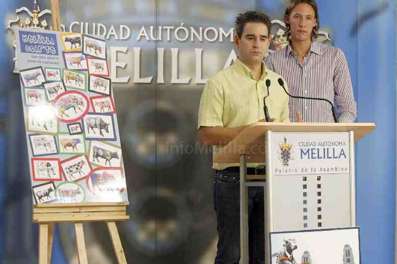 Jesús García y José Valdivieso presentando la iniciativa