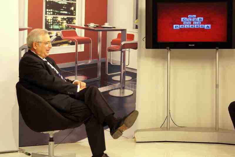 Juan José Imbroda durante la entrevista en Intereconomía