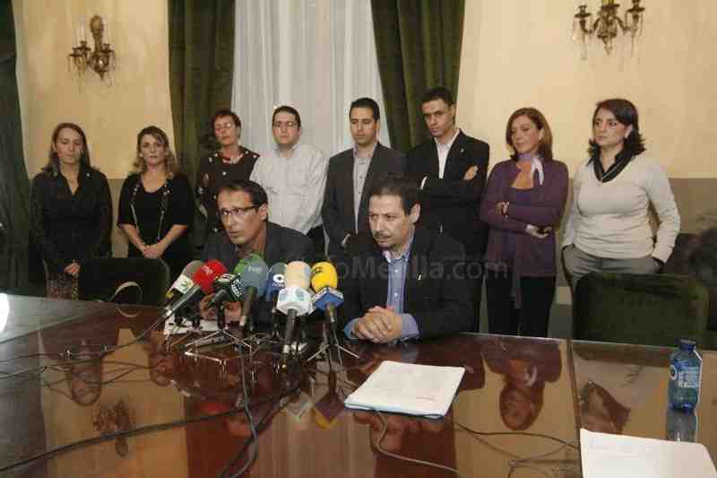 PSOE y CPM han comparecido conjuntamente para anunciar la impugnación