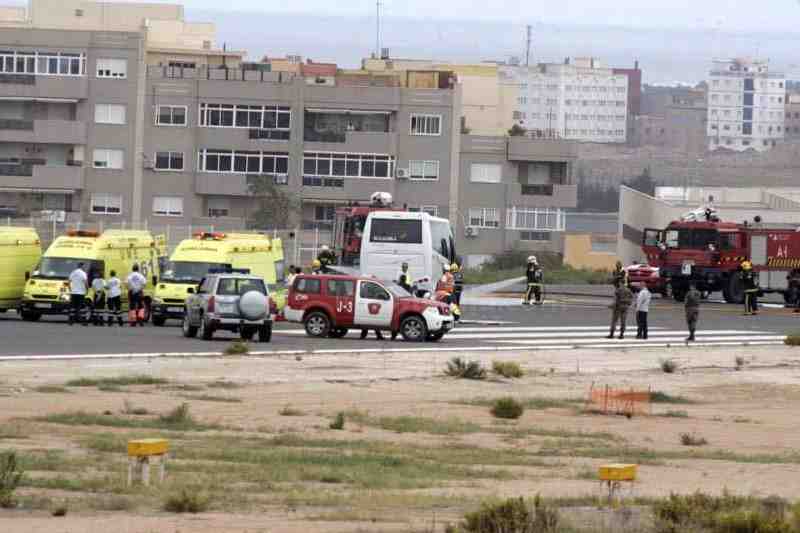 Melilla garantiza la operatividad del aeropuerto con simulacro de emergencia