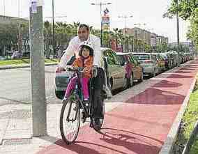La Plataforma Pro Carril-Bici organiza una 'pedalada' en la Semana Europea de Movilidad Sostenible