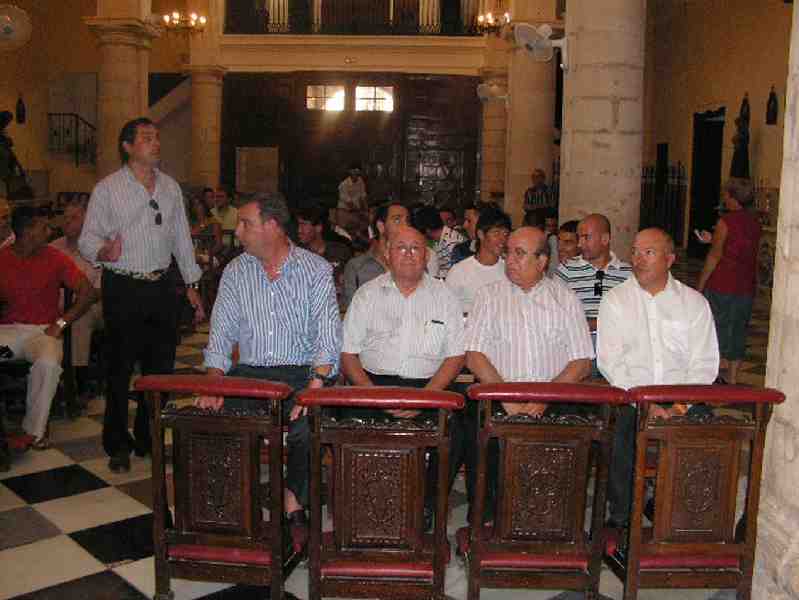 Antonio Miranda, Paco Vergugo, Paco Molina y Andrés García ébar