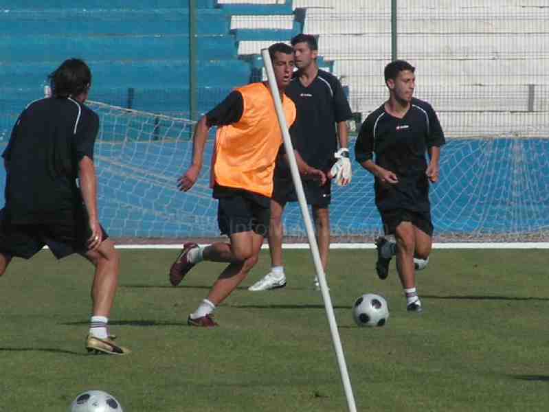 Primeros toques de balón de pretemporada