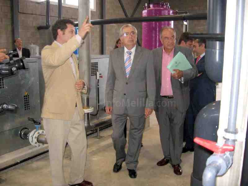 Inaugurada la nueva planta de tratamiento terciario que permitirá a la Ciudad cubrir la demanda de agua para riego y limpieza