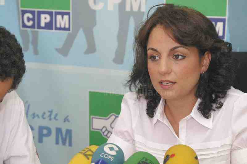 Dunia Almansouri, diputada de CPM