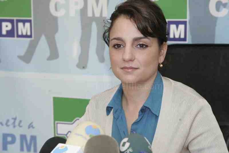 Dunia Almansouri, diputada de CPM