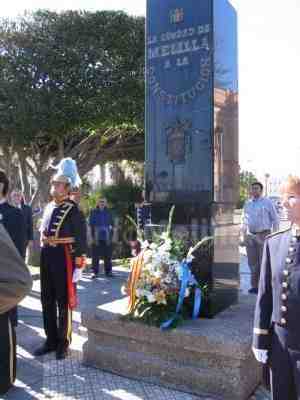 Melilla celebrará mañana el 31 aniversario de la Constitución Española con el tradicional acto en la Plaza de España