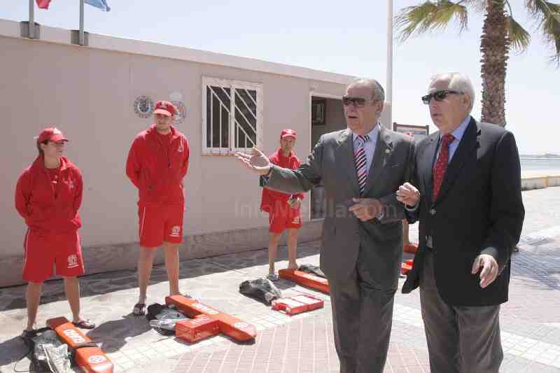 Un nuevo dispositivo permite a los socorristas de Melilla hacer la reanimación "in situ"