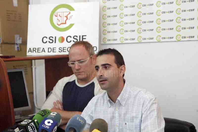 Jesús Sánchez Cano, del sindicato CSIF