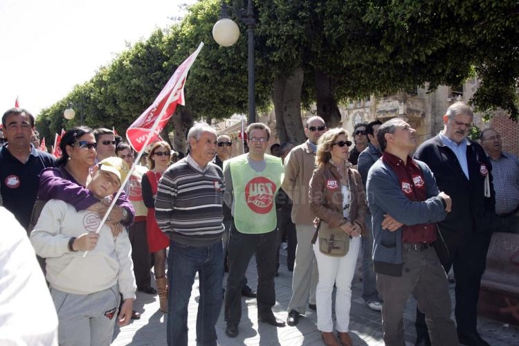 UGT celebra un 1º de Mayo marcado por la crisis económica y proponiendo un gran pacto por el empleo