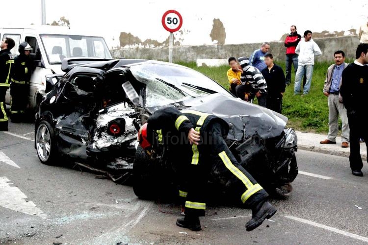 Fallece un joven de 22 años en Melilla en un accidente de tráfico