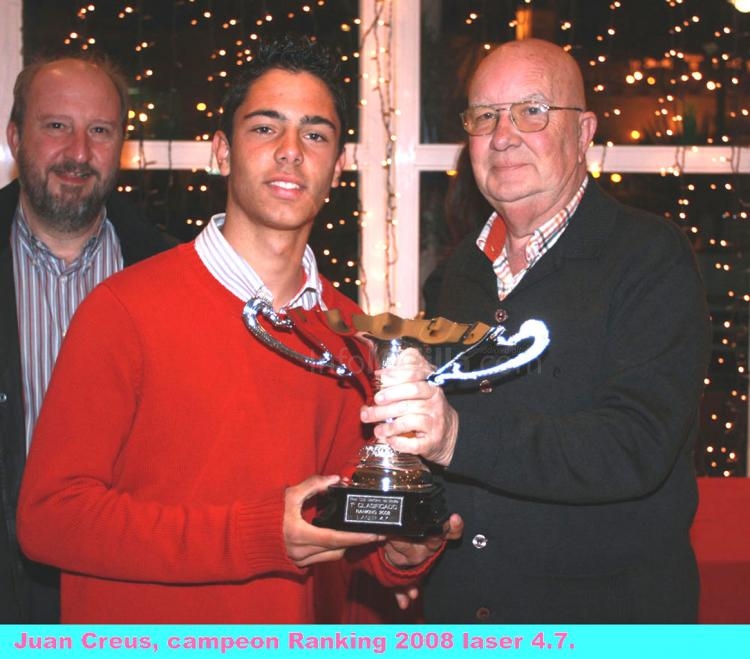 Juan Creus, Campeón Ranking Laser 2008, 4.7