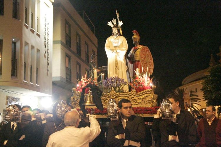 Nuestro Padre Jesús ante Pilatos saldrá hoy por las calles de Melilla