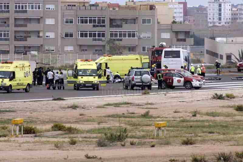 Melilla garantiza la operatividad del aeropuerto con simulacro de emergencia