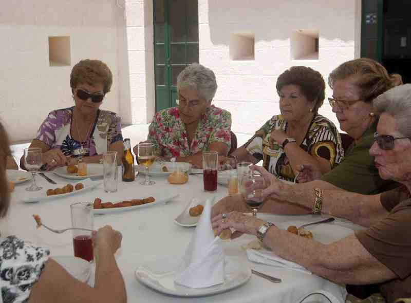 Buen ambiente en El Fuerte.
