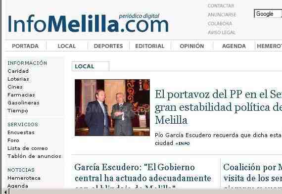 La Casa de Melilla en Granada reconoce la labor de comunicación del foro de Meliya.com