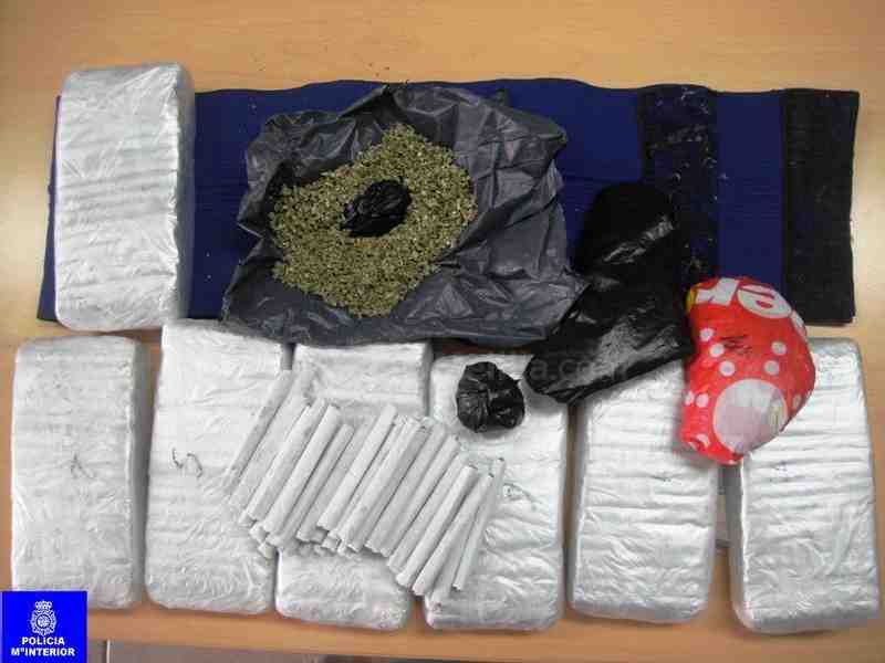 La droga inacutada arrojó un valor de mercado de unos 1.000 euros