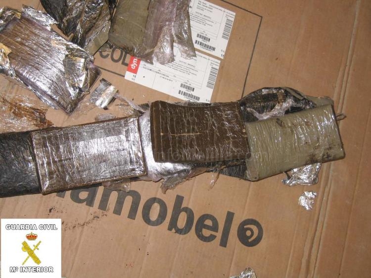 La Guardia Civil interviene en una semana 33 kilogramos de hachís en el Puerto de Melilla