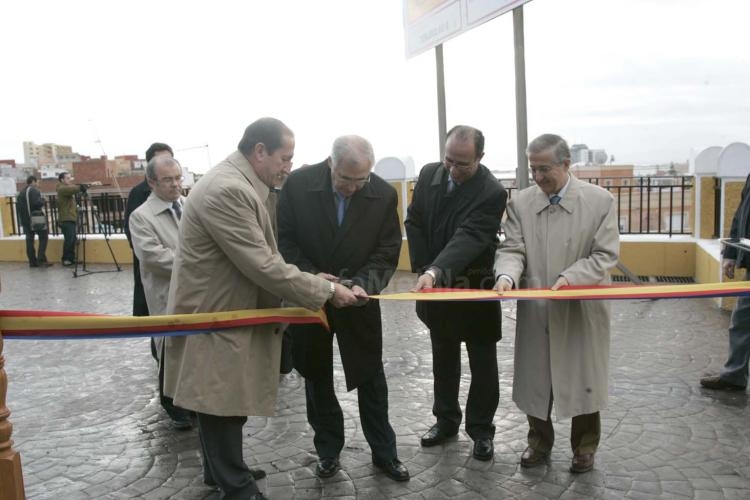 Imbroda inaugura la nueva calle Río Tajo y anuncia nuevas mejoras en el Monte María Cristina