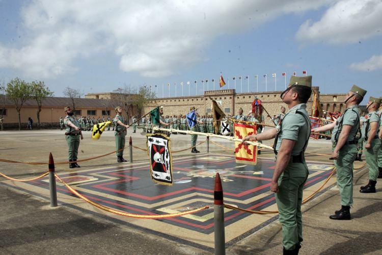 La II Bandera de la Legión se disuelve tras 87 años de servicio a España
