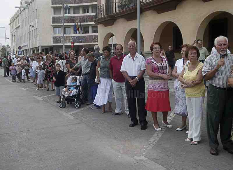 Los melillenses brindan respeto y cariño a su Alcaldesa Perpetua y Patrona Coronada