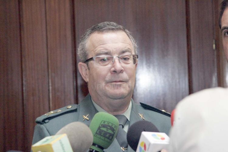 Antonio Dichas, jefe de la Guardia Civil en Andalucía, Ceuta y Melilla