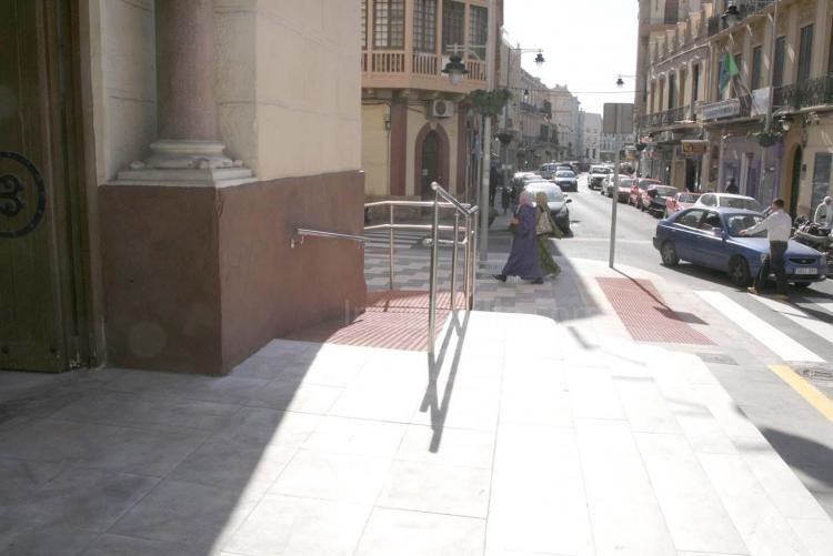 Melilla invierte 80.000 euros en la mejora de los accesos del Sagrado Corazón