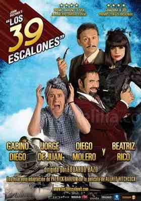 'Los 39 escalones' de Hitchcock traen el humor y las risas a Melilla de la mano de Eduardo Bazo