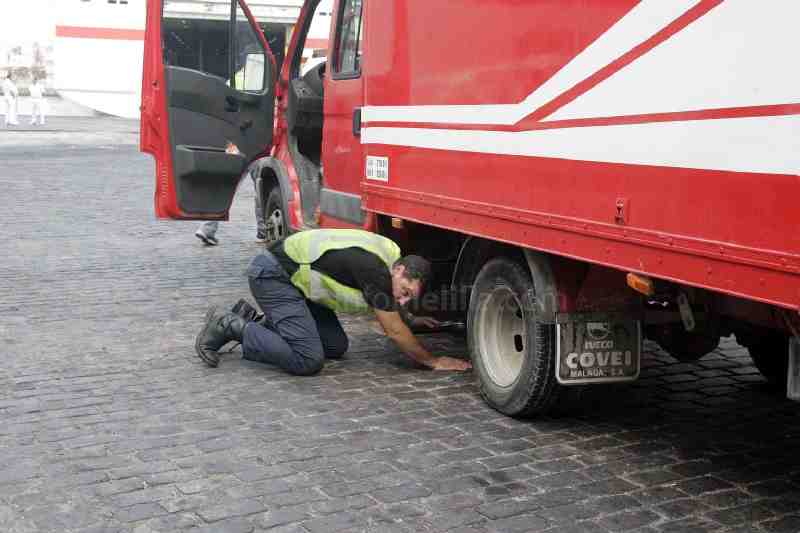 Todo preparado para el despliegue del dispositivo policial que participará en la 'Operación Feriante' de Melilla