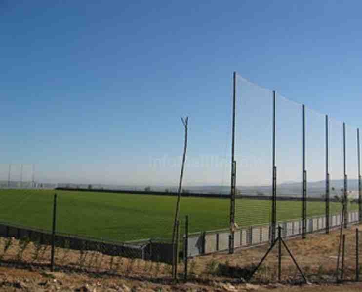 Uno de los campos de fútbol de césped natural