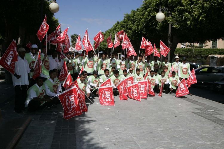 UGT celebra un 1º de Mayo marcado por la crisis económica y proponiendo un gran pacto por el empleo