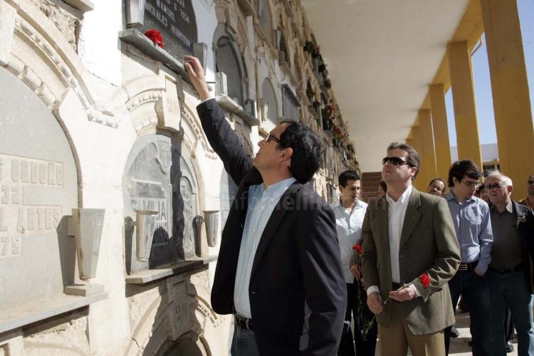 El PSOE rinde un homenaje especial a Antonio Díez, el último alcalde democrático y socialista de Melilla en 1936, en el 1º de Mayo