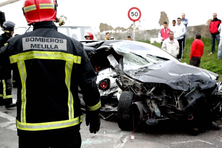 Fallece un joven de 22 años en Melilla en un accidente de tráfico