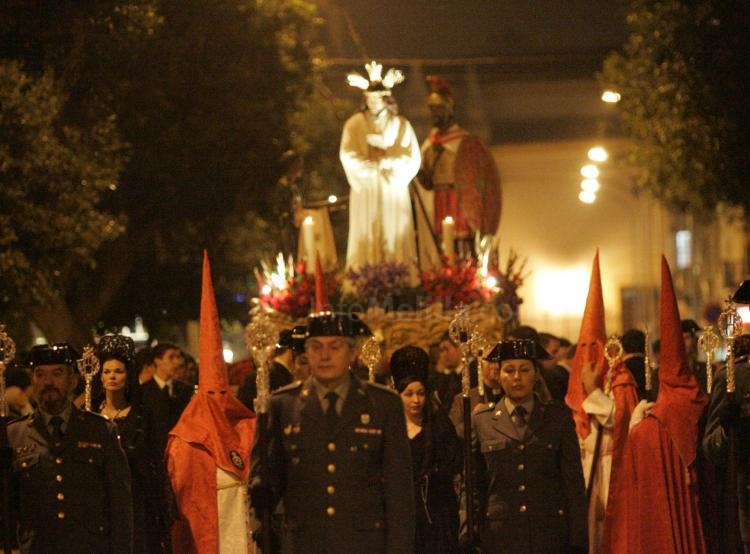 La Guardia Civil en funciones de escolta y representación.
