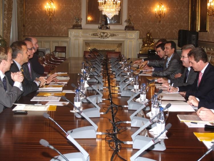 Durante la reunión