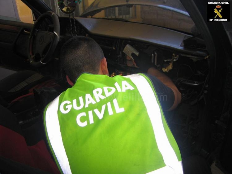 La Guardia Civil de Melilla realiza otras tres actuaciones por tráfico de drogas
