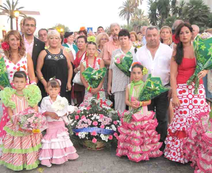 La Casa de Ceuta en Melilla no falta a su cita 'caballa' con Nuestra Señora de África