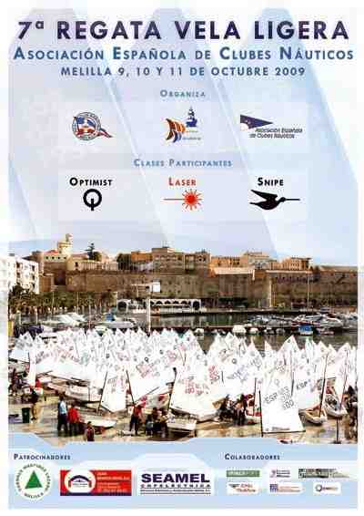 Cartel anunciador de la regata