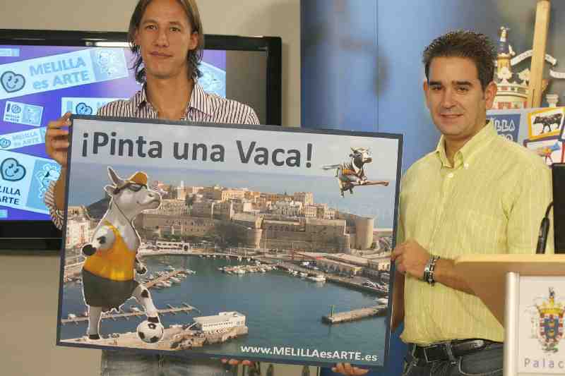 La AMEU y el área de Juventud presentan 'Melilla es arte', una iniciativa inspirada en el fenómeno 'CowParade'