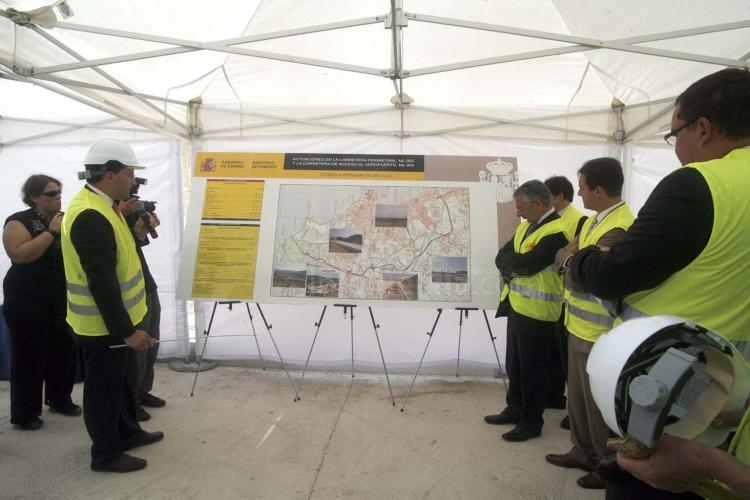 Estado y Ciudad firmarán un convenio para financiar las obras pendientes en las carreteras de Melilla
