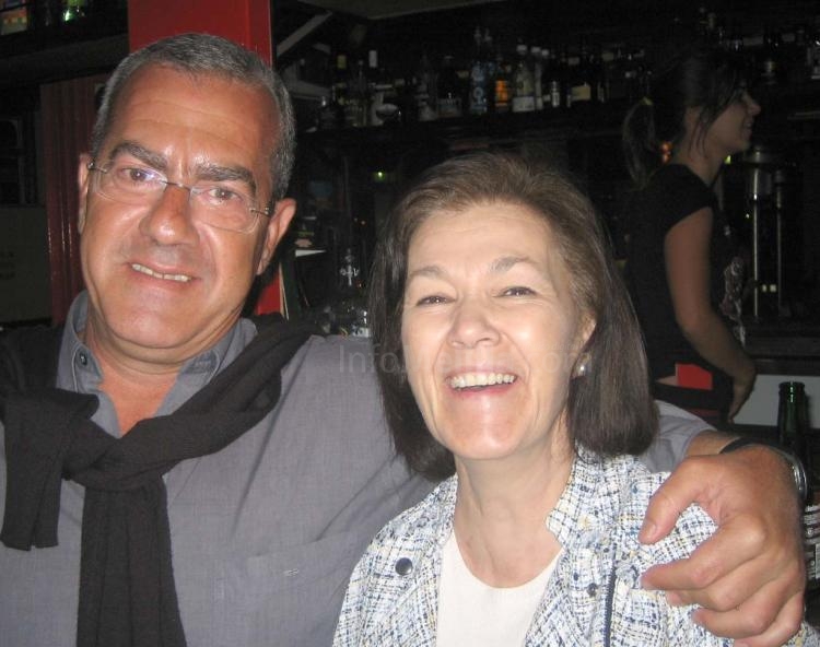 Miguel García y Pepa, amigos desde y para siempre.