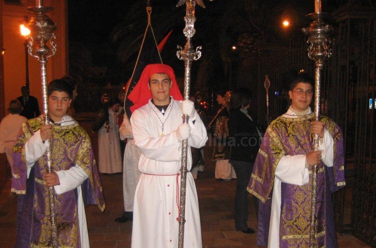 Los integrantes de la Cruz de Guía.