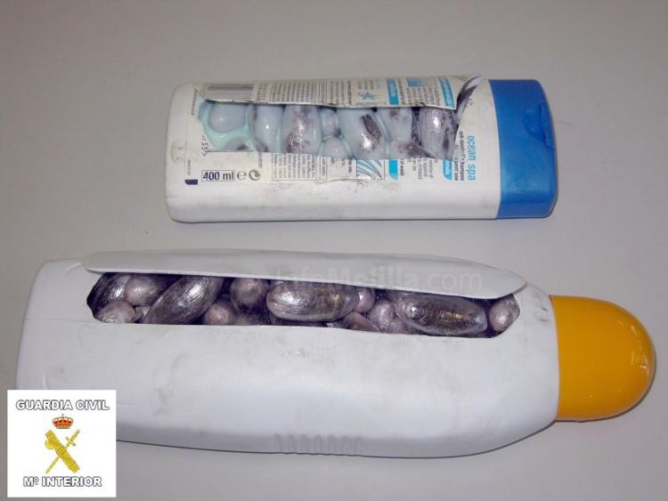 Intervenidos 37 kilos de hachís y detenidos tres ciudadanos marroquíes en sendas actuaciones llevadas a cabo por la Guardia Civil