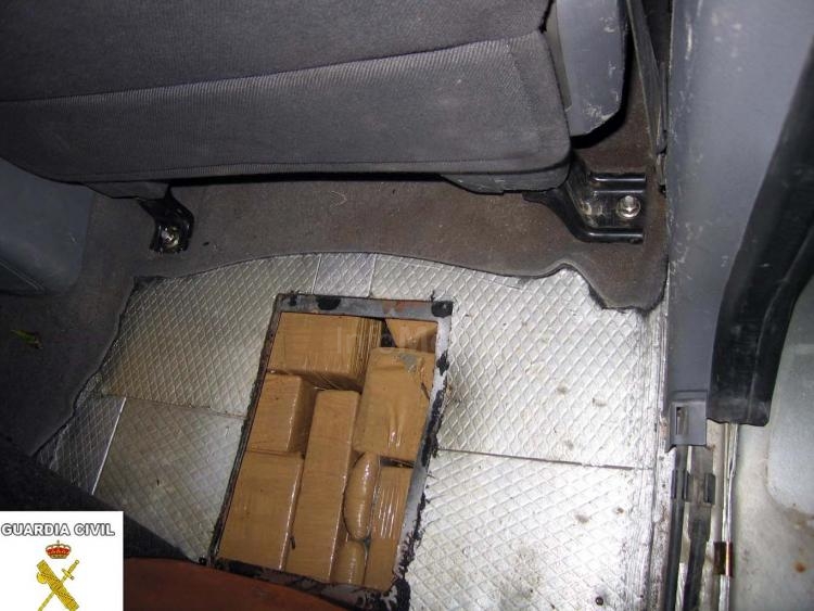 La Guardia Civil de Melilla se incauta de más de 130 kilos de hachís en dos actuaciones en el Puerto