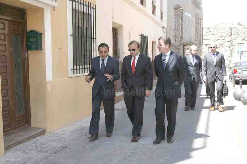 Mesquida ha recorrido una de las zonas más atractivas de la ciudad